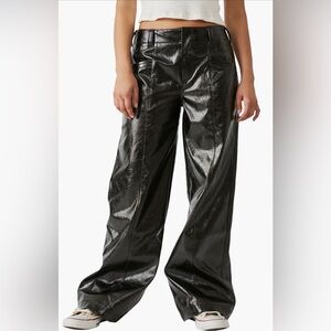 Free People Star-Crossed Lovers Vegan Leather Pants